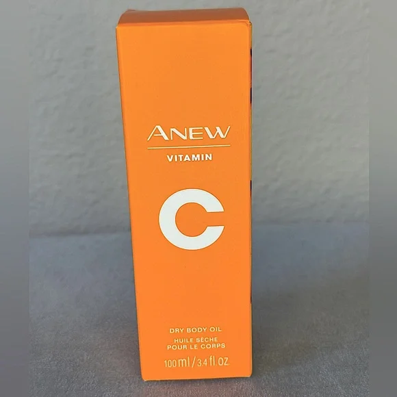 Vitamin C Dry Body Oil — Avon Anew, 3.4 floz - Picture 12 of 12